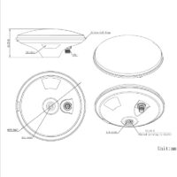 Survey calibrated antenna dimensions