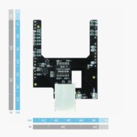 Shield for Septentrio Native Ethernet dimensions