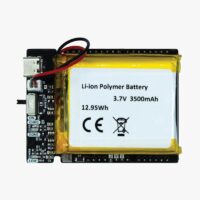 LiPo battery shield top